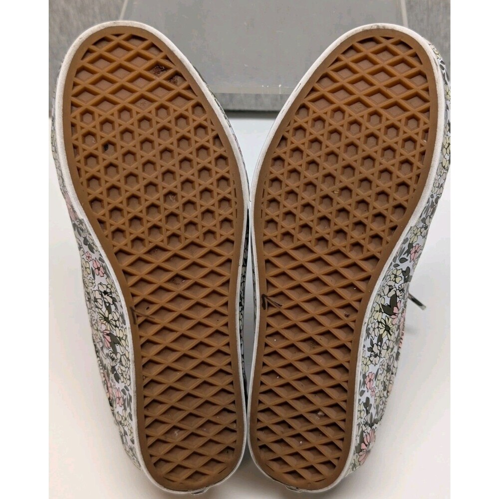 Vans Women’s Authentic All Over Print Mono Floral Low Top Sneaker Shoes Size 7 - Picture 9 of 9